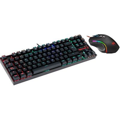 Teclado Gaming Mecánico REDRAGON K552RGB-BA-SP - Negro Teclado Gaming Mecánico REDRAGON K552RGB-BA-SP - Negro