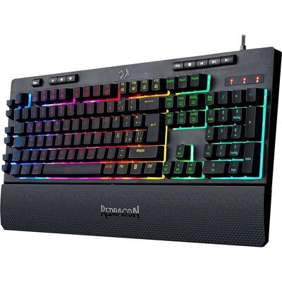 Teclado Gaming Redragon K512RGB-SPS - Negro Teclado Gaming Redragon K512RGB-SPS - Negro