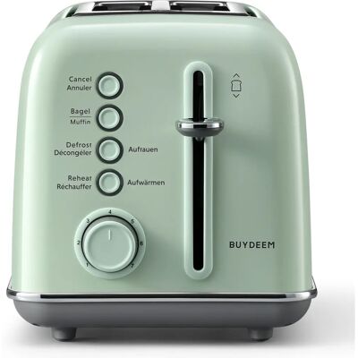 Buydeem DT620-CG - Grün - Toaster Buydeem DT620-CG - Grün - Toaster