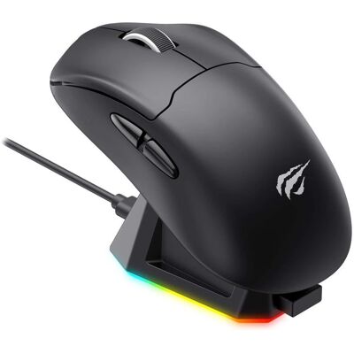 Souris sans fil Havit Gamenote MS979WB - Ambidextre, 19000 DPI - Publicité Souris sans fil Havit Gamenote MS979WB - Ambidextre, 19000 DPI - Publicité