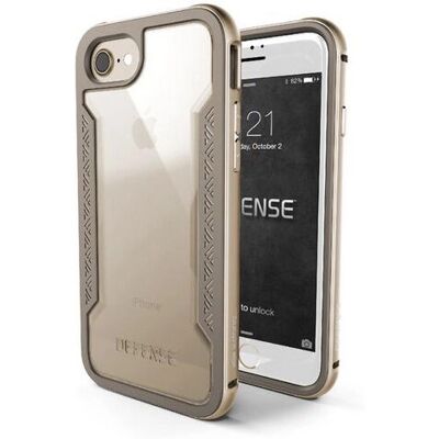Coque X-Doria Defense Shield pour iPhone - Résistante, Or Coque X-Doria Defense Shield pour iPhone - Résistante, Or