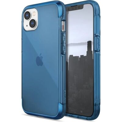 Raptic X-Doria Air Case iPhone 14 - Bleu - Coque de téléphone - Publicité Raptic X-Doria Air Case iPhone 14 - Bleu - Coque de téléphone - Publicité