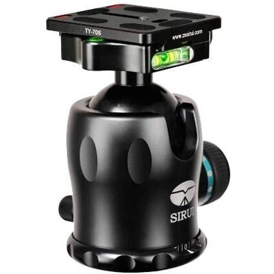 Sirui K-40X Tripod Head - Precise, 35kg Load, 360° Panorama Sirui K-40X Tripod Head - Precise, 35kg Load, 360° Panorama