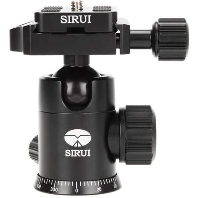 Sirui E-10 Tête pour Trépied - Supporte 8kg, Panoramique 360°, Aluminium Sirui E-10 Tête pour Trépied - Supporte 8kg, Panoramique 360°, Aluminium