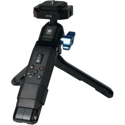 Sirui 3T-R Mini/ Tischstativ mit Bluetooth-Fernbedienung - Schwarz Aluminium Sirui 3T-R Mini/ Tischstativ mit Bluetooth-Fernbedienung - Schwarz Aluminium