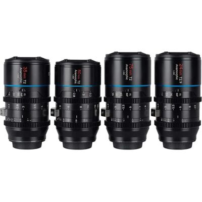 Sirui Mars 4 Lens Set - Micro Four Thirds Anamorphic Sirui Mars 4 Lens Set - Micro Four Thirds Anamorphic