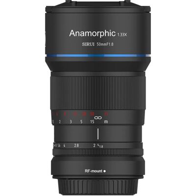 SIRUI 50mm F1.8 Anamorphotisch 1,33X Objektiv - Kameraobjektiv SIRUI 50mm F1.8 Anamorphotisch 1,33X Objektiv - Kameraobjektiv