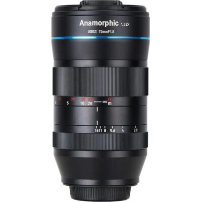 SIRUI 75mm f/1.8 1.33x Anamorphique - Objectif pour Appareil Photo SIRUI 75mm f/1.8 1.33x Anamorphique - Objectif pour Appareil Photo