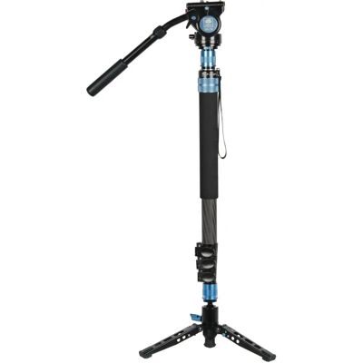 Sirui P-424FS Monopod - Kohlefaser Schwarz - Videokopf Sirui P-424FS Monopod - Kohlefaser Schwarz - Videokopf