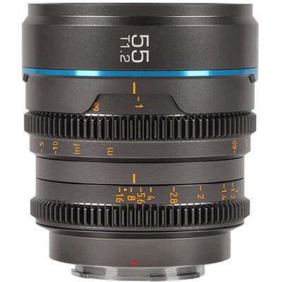 Sirui Night Walker 55mm T1.2 Cinema Objektiv - S35, X-Mount, Grau Sirui Night Walker 55mm T1.2 Cinema Objektiv - S35, X-Mount, Grau