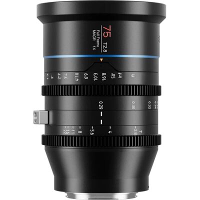Sirui Optical 75mm T2.8 Jupiter Makro-Objektiv für Vollformat-Kamera - Silber Sirui Optical 75mm T2.8 Jupiter Makro-Objektiv für Vollformat-Kamera - Silber