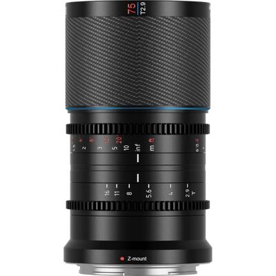 Sirui Saturn 75mm T2.9 1.6x Z75B Carbone Plein Format Anamorphique - Monture Z Sirui Saturn 75mm T2.9 1.6x Z75B Carbone Plein Format Anamorphique - Monture Z