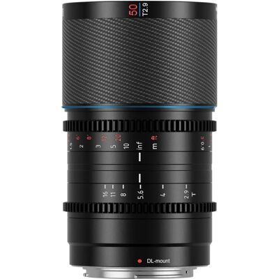 Sirui Saturn 50mm T2.9 1.6x Anamorphot Carbon-Fullformat-Objektiv DJI DL-Mount (Blauer Flare) Sirui Saturn 50mm T2.9 1.6x Anamorphot Carbon-Fullformat-Objektiv DJI DL-Mount (Blauer Flare)