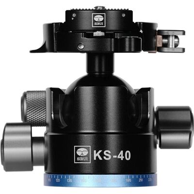 Tête sphérique Sirui KS-40 supporte jusqu'à 25 kg - Détachement rapide, Friction Tête sphérique Sirui KS-40 supporte jusqu'à 25 kg - Détachement rapide, Friction