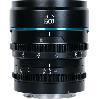 Sirui Nightwalker 16mm T1.2 Cine-Objectief - Handmatige Focus - Zwart Sirui Nightwalker 16mm T1.2 Cine-Objectief - Handmatige Focus - Zwart