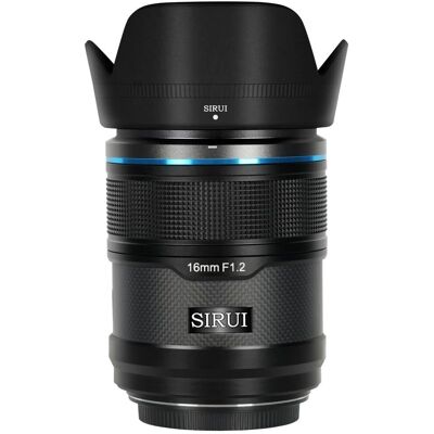 Sirui Sniper 16mm F1.2 APS-C Autofocus Lens - Zwart Sirui Sniper 16mm F1.2 APS-C Autofocus Lens - Zwart