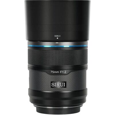 Sirui 75mm F1.2 APS-C Camera Lens - Zwart Sirui 75mm F1.2 APS-C Camera Lens - Zwart