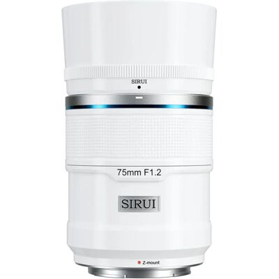 SIRUI Wit 75mm F1.2 Autofocus Telelenzen voor Z-Mount SIRUI Wit 75mm F1.2 Autofocus Telelenzen voor Z-Mount