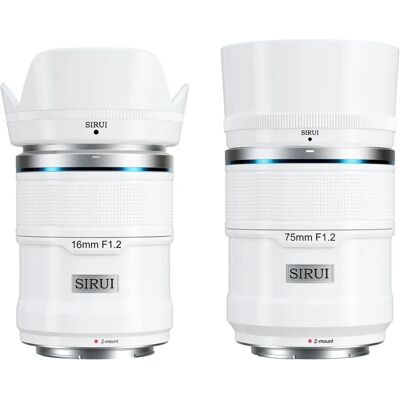 SIRUI Nikon Z-Mount Sniper Camera Lens Kit - White SIRUI Nikon Z-Mount Sniper Camera Lens Kit - White