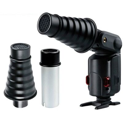 Godox AD-S9 Kit - Zylinder- & Kegelsnoot für Blitz Godox AD-S9 Kit - Zylinder- & Kegelsnoot für Blitz