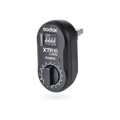 Godox XTR-16 Funk-Blitzauslöser - Schwarz Godox XTR-16 Funk-Blitzauslöser - Schwarz