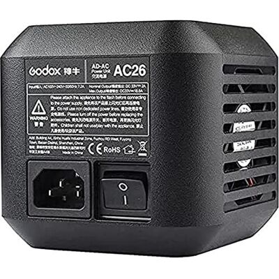 Godox AC26 Tápadapter - Kompatibilis az AD600 Pro-hoz Godox AC26 Tápadapter - Kompatibilis az AD600 Pro-hoz