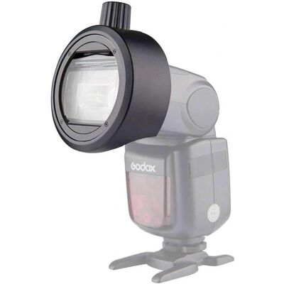 Adaptador Godox SR-1 para flashes de mano - Cabeza circular - Universal Adaptador Godox SR-1 para flashes de mano - Cabeza circular - Universal