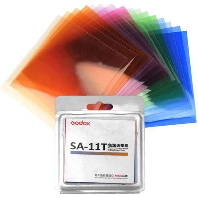 Godox SA-11T Farbfilter-Set - Mehrfarbig Beleuchtung Godox SA-11T Farbfilter-Set - Mehrfarbig Beleuchtung
