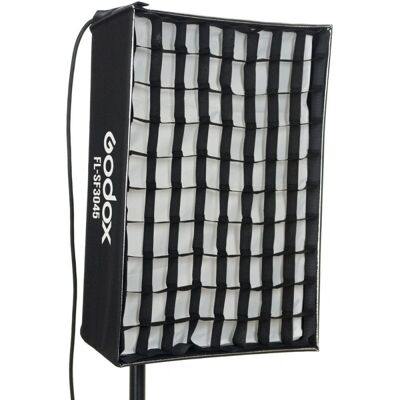 Godox FL-SF3045 Softbox pour panneau LED FL60 - Diffuseur, grille, sac Godox FL-SF3045 Softbox pour panneau LED FL60 - Diffuseur, grille, sac