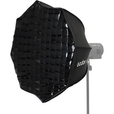 Softbox Godox AD-S60S - 60cm, Prata, Parabólico para AD300Pro Softbox Godox AD-S60S - 60cm, Prata, Parabólico para AD300Pro