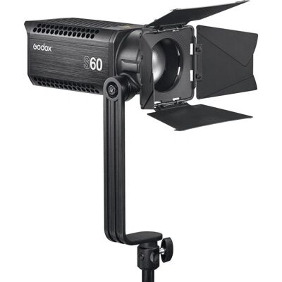 Godox S60 LED Licht - Fokussierbar 60W, Einstellbarer Strahl Godox S60 LED Licht - Fokussierbar 60W, Einstellbarer Strahl