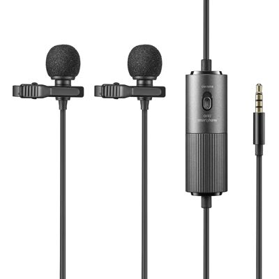 Godox LMD-40C Podwójny omnidirekcyjny mikrofon lavalier - 4m Godox LMD-40C Podwójny omnidirekcyjny mikrofon lavalier - 4m