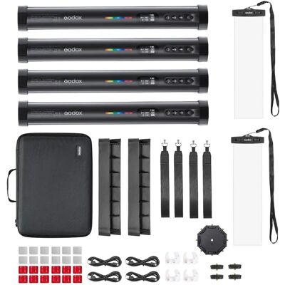 Kit de Luz de Tubería RGB Godox TL30 - Temperatura 2700-6500K Kit de Luz de Tubería RGB Godox TL30 - Temperatura 2700-6500K