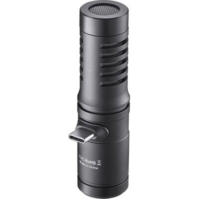 Godox Geniusmic UC Mikrofon - Kompakt USB-C okostelefonokhoz Godox Geniusmic UC Mikrofon - Kompakt USB-C okostelefonokhoz