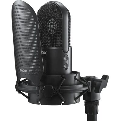 Godox UMic10 Kondensator dużego membrany kardioidowy USB mikrofon - Mikrofon Godox UMic10 Kondensator dużego membrany kardioidowy USB mikrofon - Mikrofon