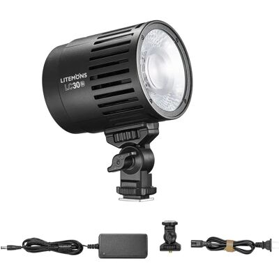 Luz de video LED bicolor portátil Godox LC30Bi - Iluminación compacta Luz de video LED bicolor portátil Godox LC30Bi - Iluminación compacta