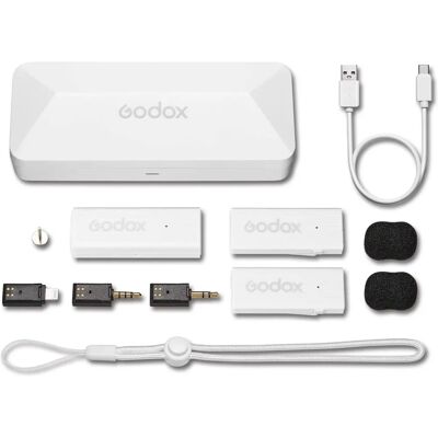 Godox MoveLink Mini Lightning Kit 2 - Kabelloses Mikrofon-Set Godox MoveLink Mini Lightning Kit 2 - Kabelloses Mikrofon-Set