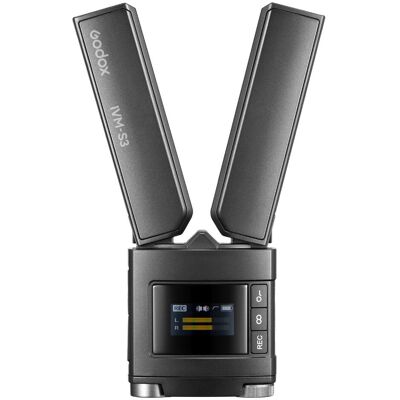 Godox IVM-S3 Mikrofon - Stereo, Verstellbar, für Kameras & Smartphones Godox IVM-S3 Mikrofon - Stereo, Verstellbar, für Kameras & Smartphones