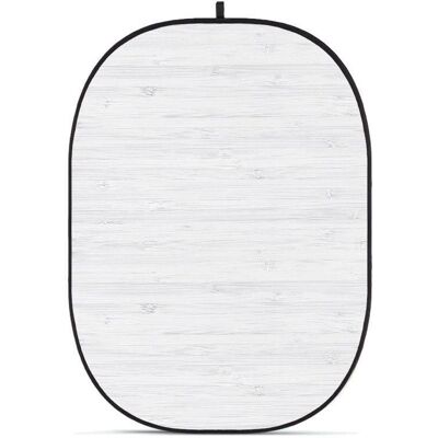 Godox Collapsible Hintergrund mit Weiß-Holz-Muster - 150x200cm Godox Collapsible Hintergrund mit Weiß-Holz-Muster - 150x200cm