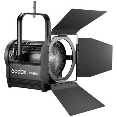 Godox F7 120D K1 LED Fresnel Világítás - Stúdiófény Godox F7 120D K1 LED Fresnel Világítás - Stúdiófény