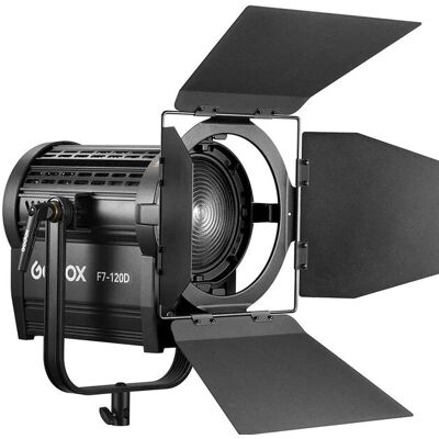 Godox LED Fresnel Lámpa F7-120D K2 - Nappali stúdióvilágítás Godox LED Fresnel Lámpa F7-120D K2 - Nappali stúdióvilágítás