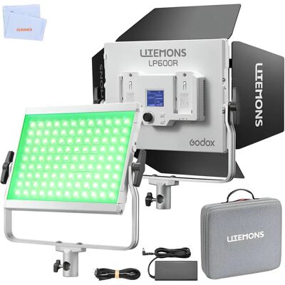 Panel LED RGB Godox Litemons LP600R - Luz continua Panel LED RGB Godox Litemons LP600R - Luz continua