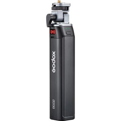 GODOX BG02 Poignée Batterie - Ergonomique, interface 1/4 pouce, tête inclinable 160° GODOX BG02 Poignée Batterie - Ergonomique, interface 1/4 pouce, tête inclinable 160°