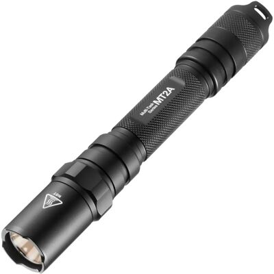 Nitecore MT2A Sort/Grå - LED Lommelygte - 345 Lumen - Kompakt taktisk lys Nitecore MT2A Sort/Grå - LED Lommelygte - 345 Lumen - Kompakt taktisk lys