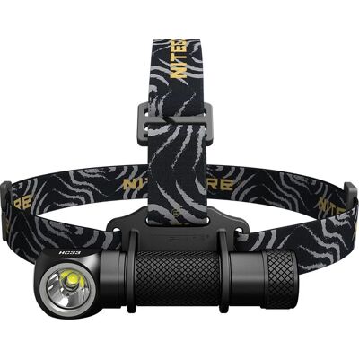 Nitecore HC33 Lampada frontale - 1800 lm - Impermeabile - LED - Nero Nitecore HC33 Lampada frontale - 1800 lm - Impermeabile - LED - Nero