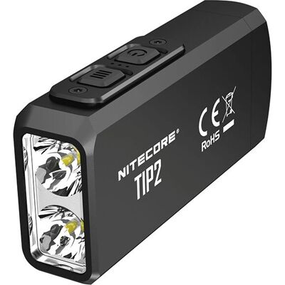 Nitecore TIP2 - Kompakt handficklampa med 720 lumen Nitecore TIP2 - Kompakt handficklampa med 720 lumen