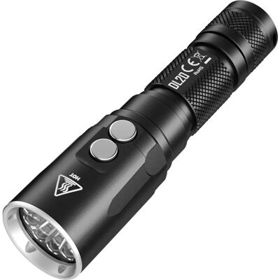Nitecore DL20 Torcia da mano nera - Torcia Nitecore DL20 Torcia da mano nera - Torcia
