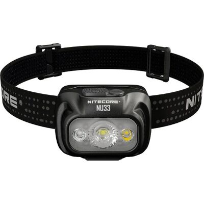 Nitecore NU33 Zwarte hoofdlamp - Hoofdlamp Nitecore NU33 Zwarte hoofdlamp - Hoofdlamp