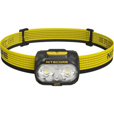 Nitecore UT27 MCT Lampa na głowę - LED biała regulowana, Luz czerwona Nitecore UT27 MCT Lampa na głowę - LED biała regulowana, Luz czerwona