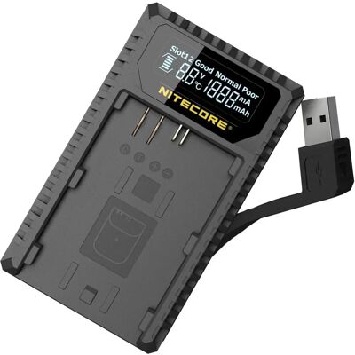 Nitecore Canon EOS 5DS R 8.4W Áramforrás - Kamera töltő Nitecore Canon EOS 5DS R 8.4W Áramforrás - Kamera töltő